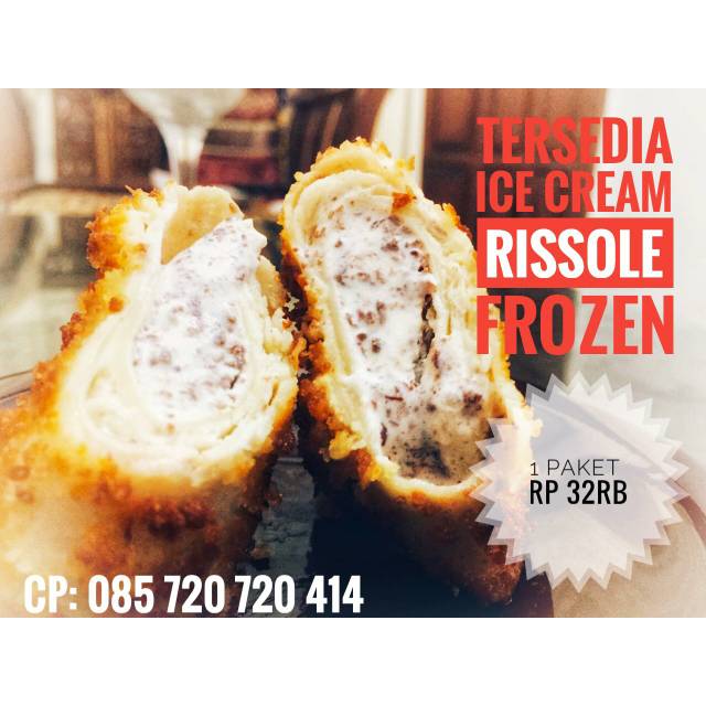 

ICE CREAM RISSOLE FROZEN