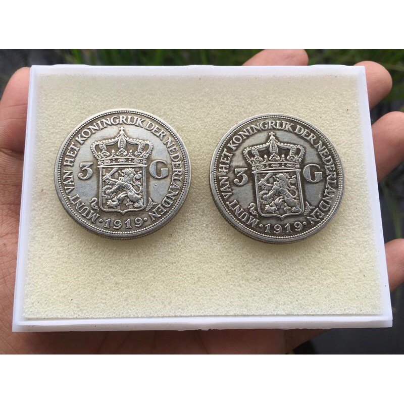 Koin Kuno 3G Wilhelmina 1919