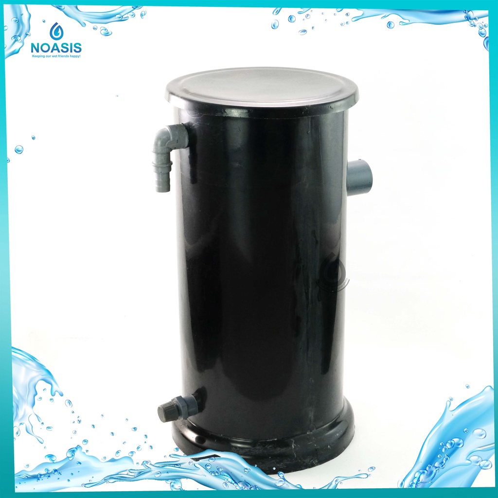 TABUNG FILTER TONG FILTER FIBER EXTERNAL AQUARIUM KOLAM IKAN D 23 T 50