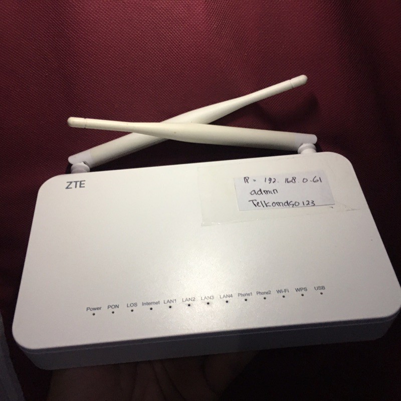 Router ZTE F609