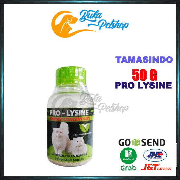 Vitamin Penambah Nafsu Makan Kucing TAMASINDO PRO LYSINE 50g