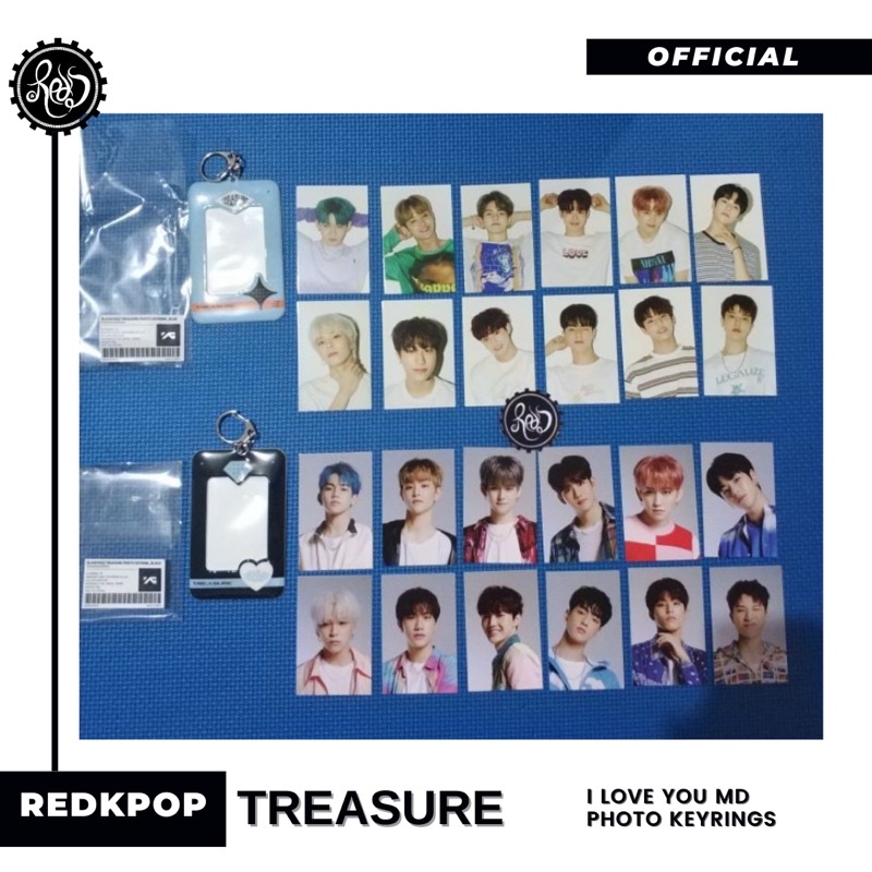 [READY BANDUNG] Treasure Photo Keyring I Love You MD