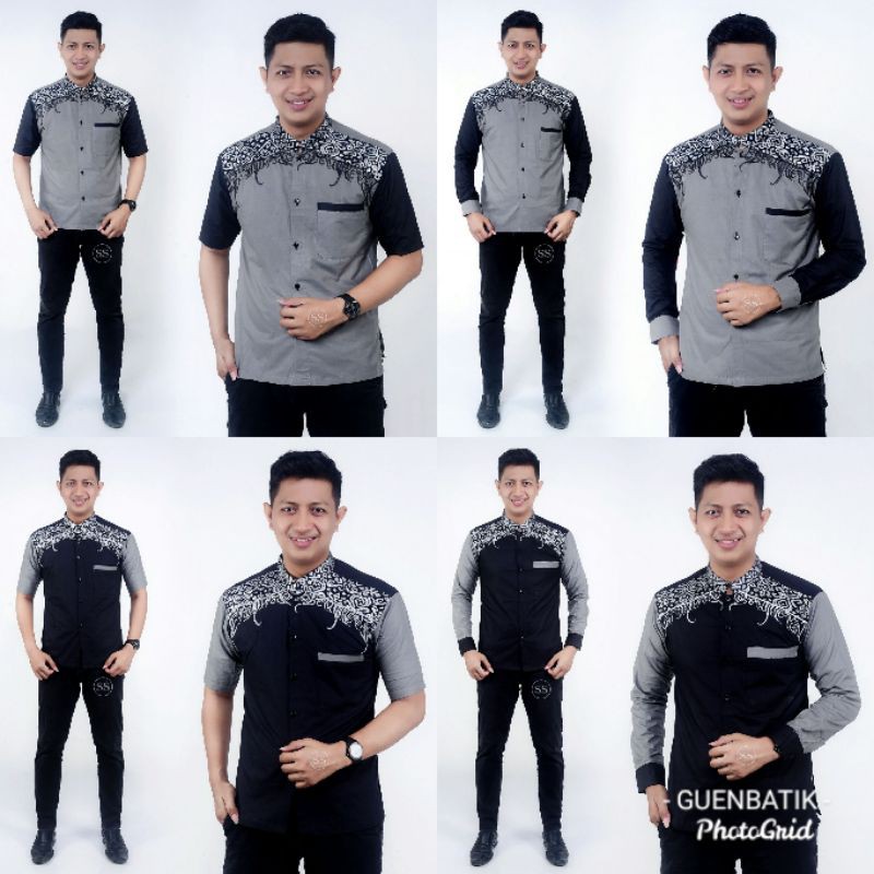 Koko batik prada kombinasi