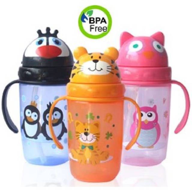 Dodo Animal Character Cup Bottle / Botol Minum Bayi Karakter Hewan