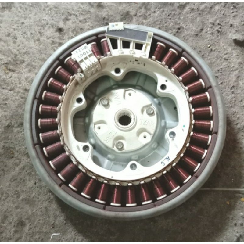 Motor Direct Pluss Rotor Magnet Ex Mesin Cuci