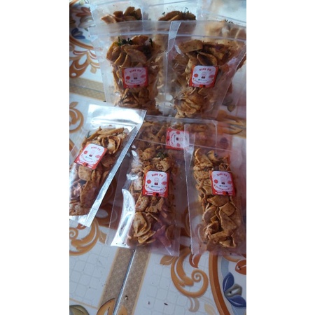 

Basreng Murah Enak, Kriuk home made Hot isi 65 grm pack