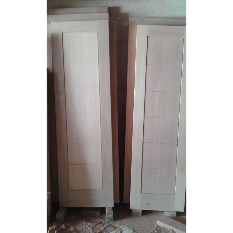 pintu + kusen Meranti oven , kusen + pintu kayu solid Meranti oven