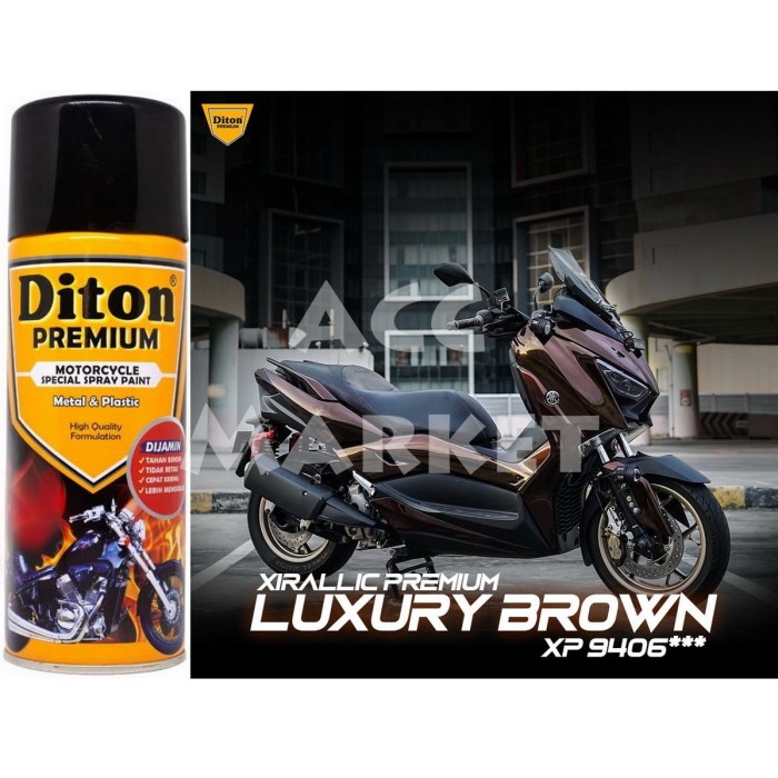 Pilox Diton Premium Pilok Pylox Coklat Xirallic Luxury Brown 9406