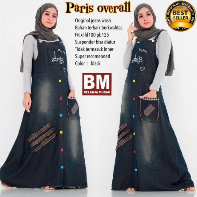 OVERALL - PARIS OVERALL - BAJU WANITA - PAKAIAN WANITA