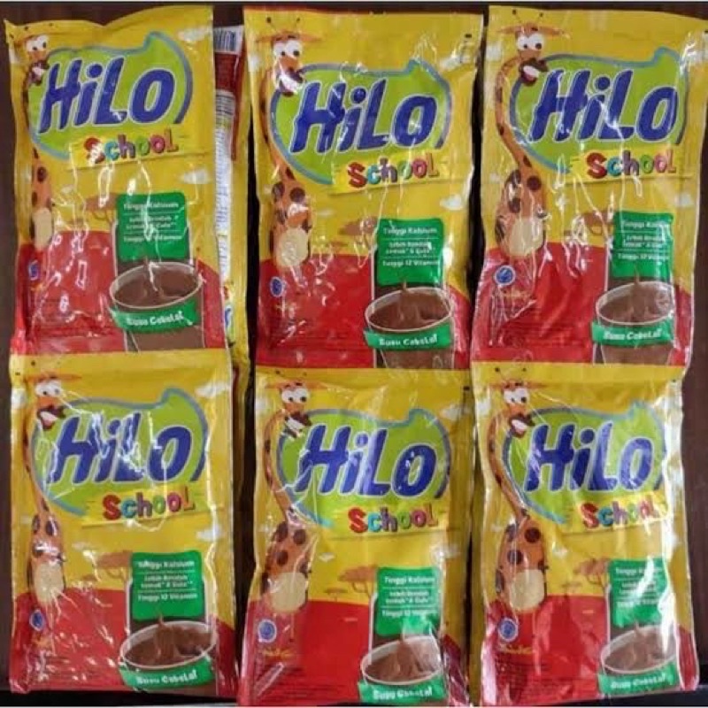 Jual susu hilo school sachet 1 Renceng 30gr Indonesia