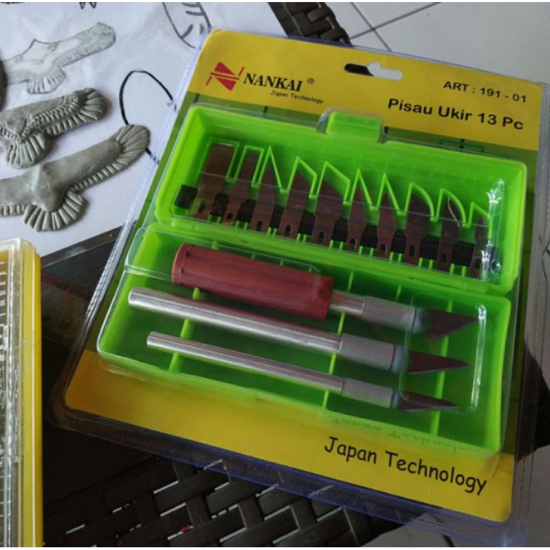 Pisau Sayat Bonsai Kelapa 13 pcs Merk Nankai