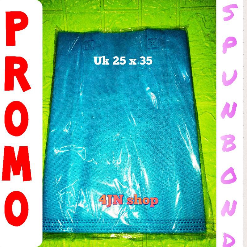 

Tas spunbond polos 25 x 35 bahan tebal & kuat