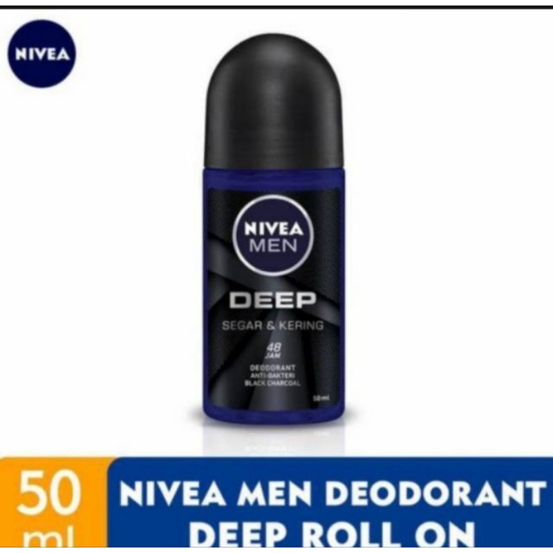 NIVEA MEN DEEP DEODORANT ROLL ON 50 ML 50ML