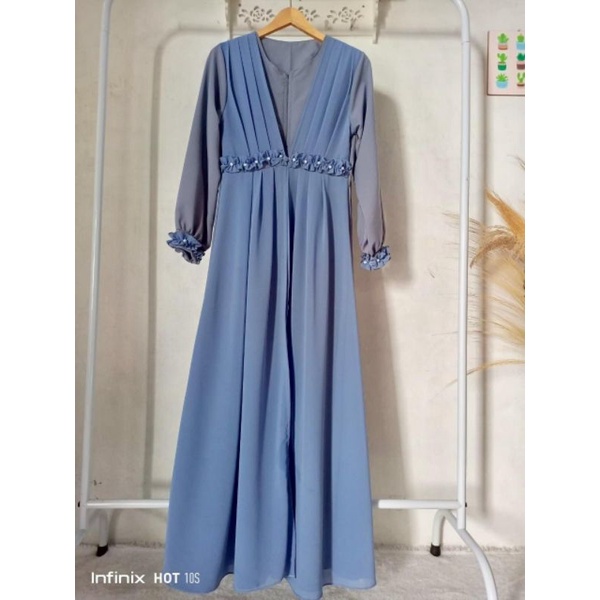 GAMIS SYAR'I MUSLIMAH WOFIS COMBY CERUTY