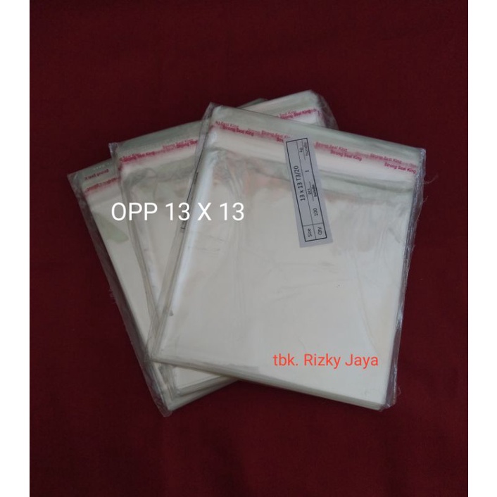 Plastik OPP 13 X 13/Plastik bakery