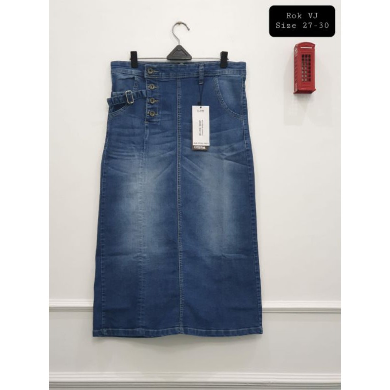 #285 VJ ROK ESSENTIAL JEANS KANCING 4 BEST SELLER