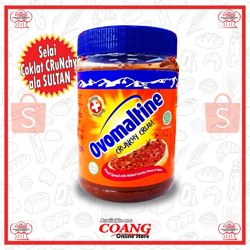 

OVOMALTINE CRUNCHY CREAM 680 GR - ORIGINAL