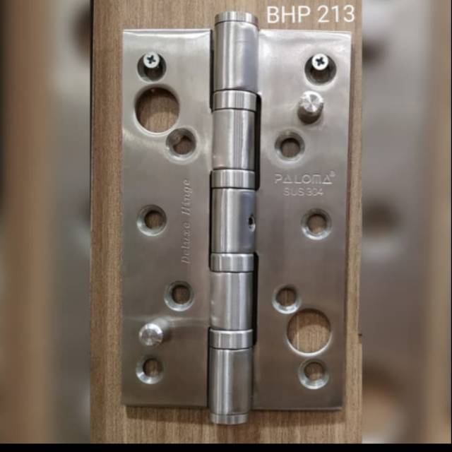 PALOMA BHP 213 BUTT HINGE ENGSEL PINTU DLX 5&quot;X3&quot;X3MM 4BB NRP+SP SSS STAINLESS SUS 304