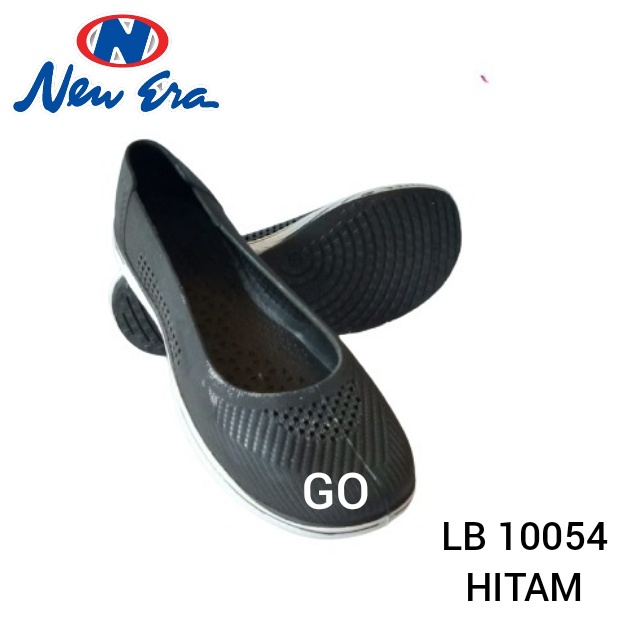 BB NEW ERA LB 10054 Sepatu Slip On Wanita Karet TERBARU Original Murah