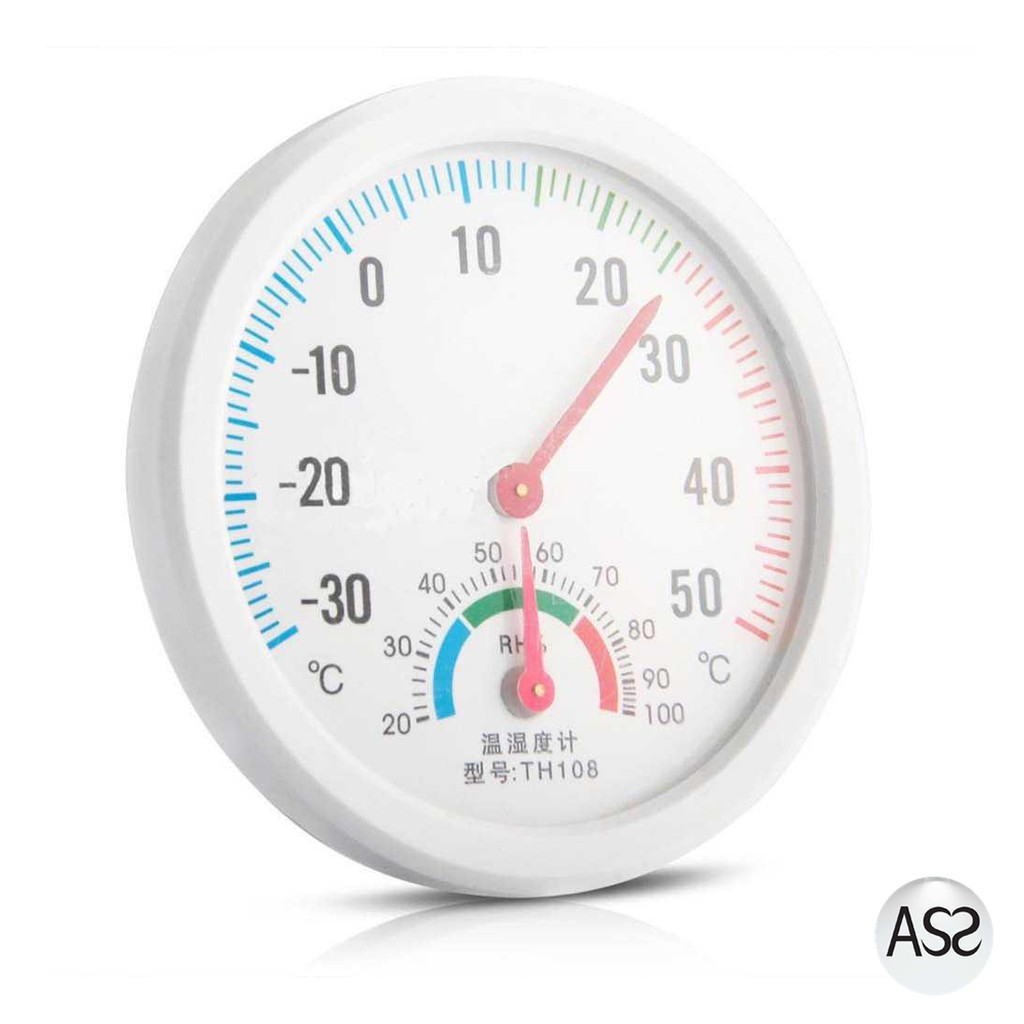 ASS Shop - Inpelanyu Analog Hygrometer Temperature Humidity Monitor - TH-108