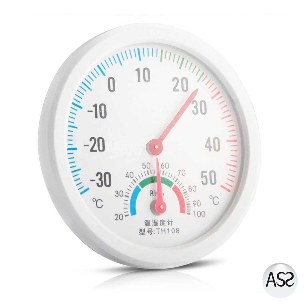 ASS Shop - Inpelanyu Analog Hygrometer Temperature Humidity Monitor - TH-108