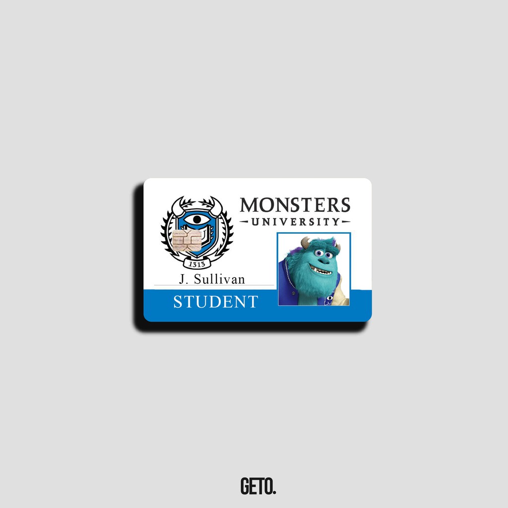 

Stiker Sticker Skin Kartu Atm Monster Inc | GETOCARD GETO CARDS