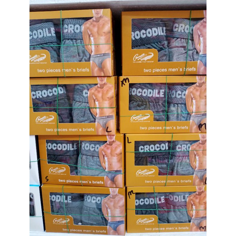 celana dalam Crocodile coklat