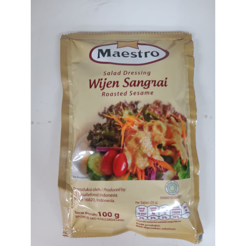 

MAESTRO WIJEN SANGRAI 100G