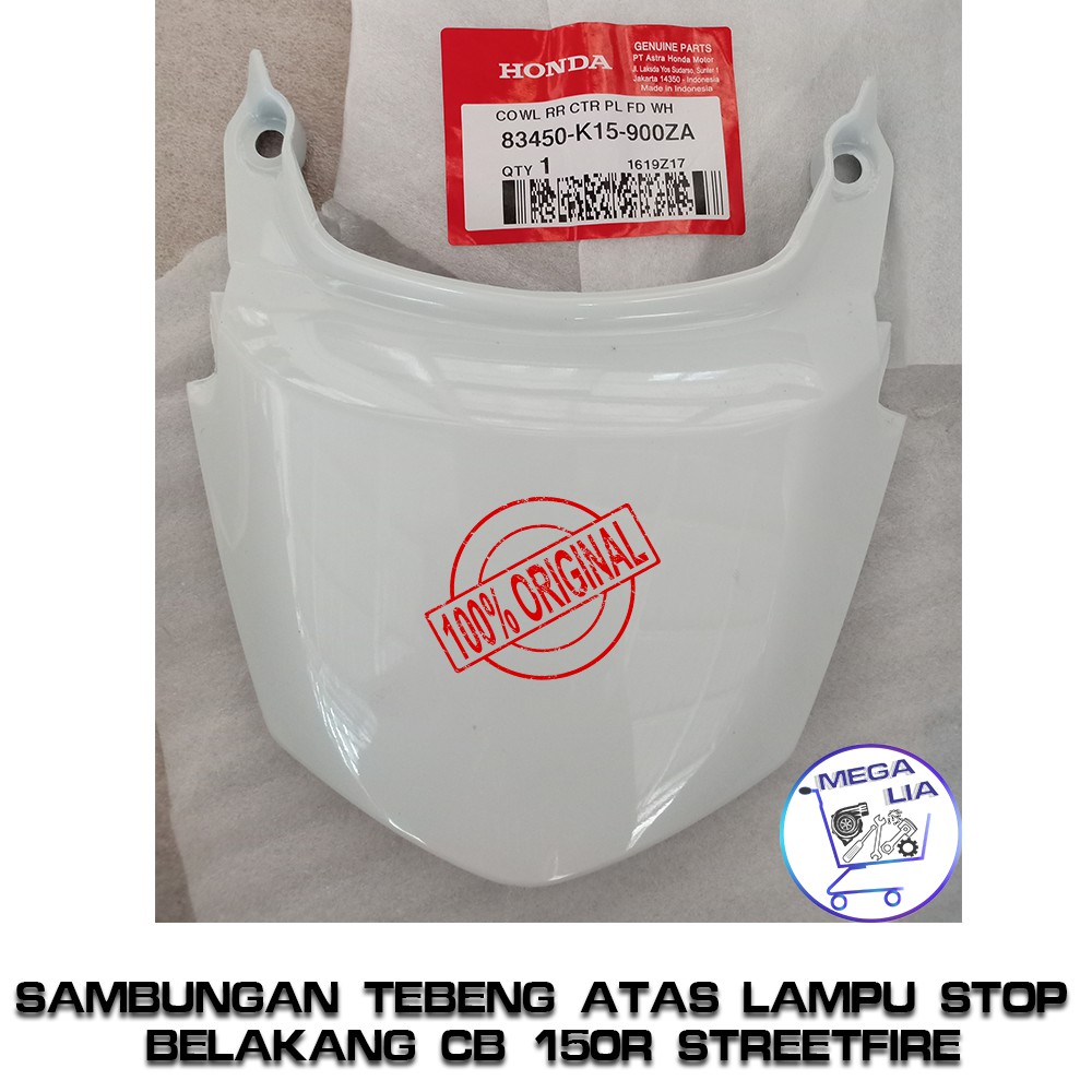 Cover Tail CB150R StreetFire Old K15 (2012 - 2015) ORI 100% HONDA. 83450-K15-900ZA