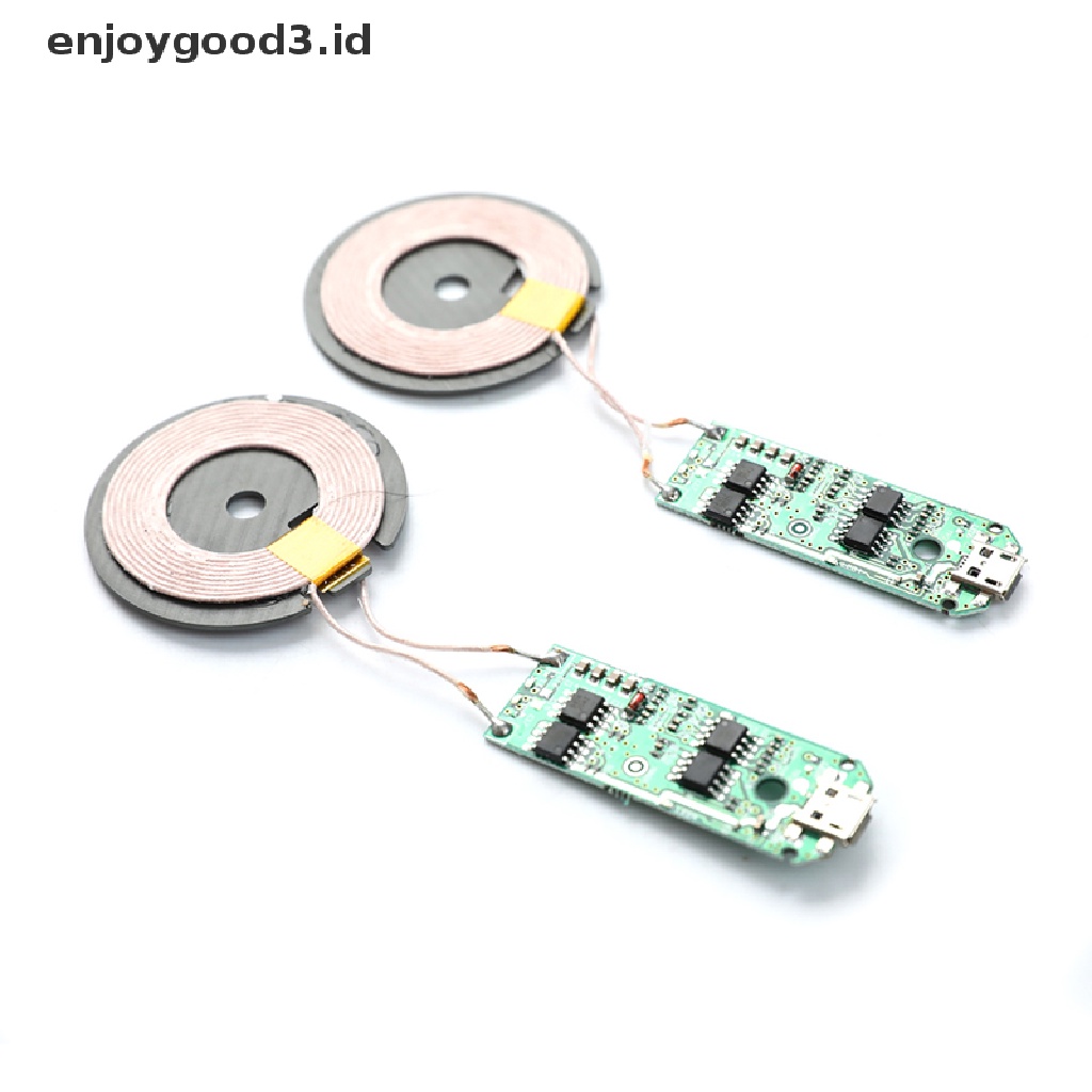 Modul Papan Sirkuit PCBA Transmitter Charger Wireless DC 5V Dengan Coil