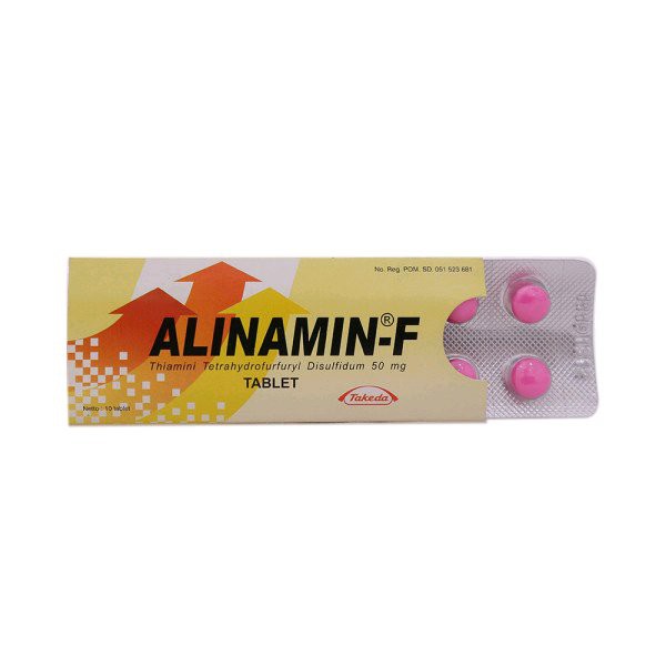 Alinamin - F 1 Strip Isi 10 Tablet / Suplemen Makanan