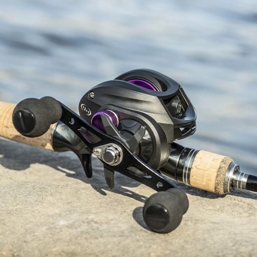 Lanfy Gulungan Pancing Ikan Gurame High Speed Tangan Kiri Super Ringan 7.2: 1air Asin Baitcasting Reel