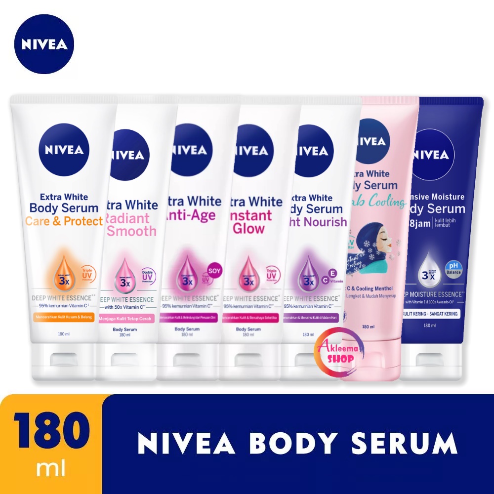 Nivea Body Serum Extra White Series 180ml