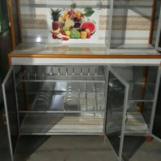 Rak Piring 3 Pintu Gendong Riben Jumbo Tiang Besar Full Rak Piring 3 Pintu Gendong Riben Jumbo Tiang Besar Full