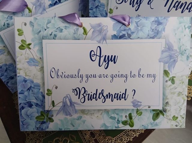 

Paperbag Bridesmaid