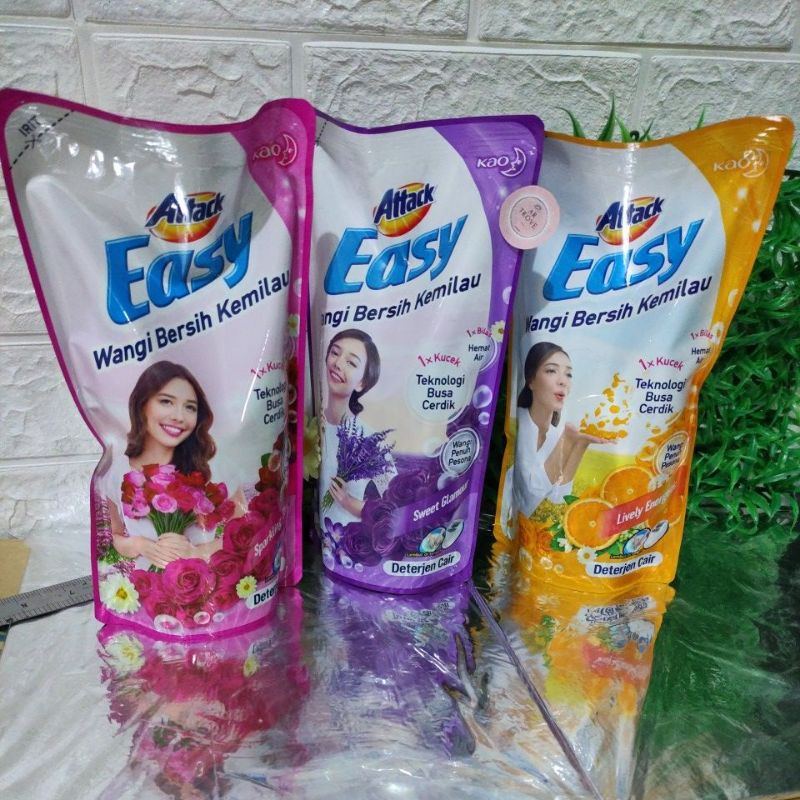 Deterjen Attack Easy Deterjen Cair 750ml