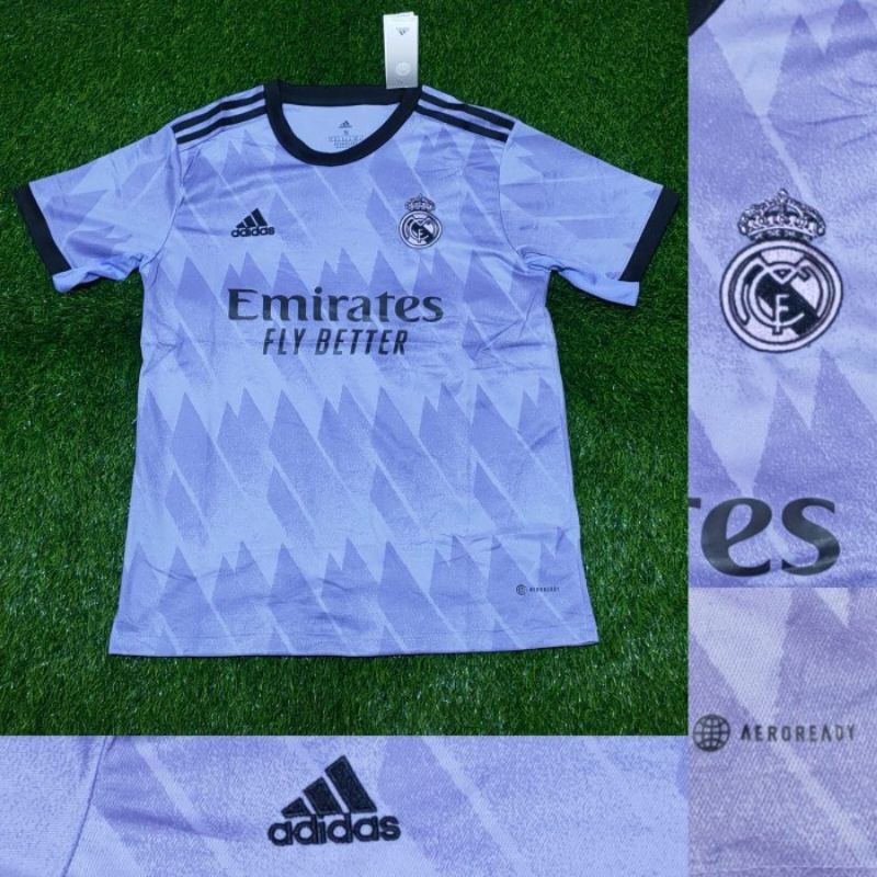 NEW 22/23 Jersey Real Madrid Away 2022/2023  22/23 grade ori official premium import