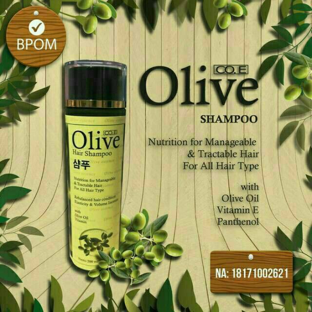 Olive CO.E 4in1 (Shampoo + Conditioner + Hairtonic + Hair Mask)