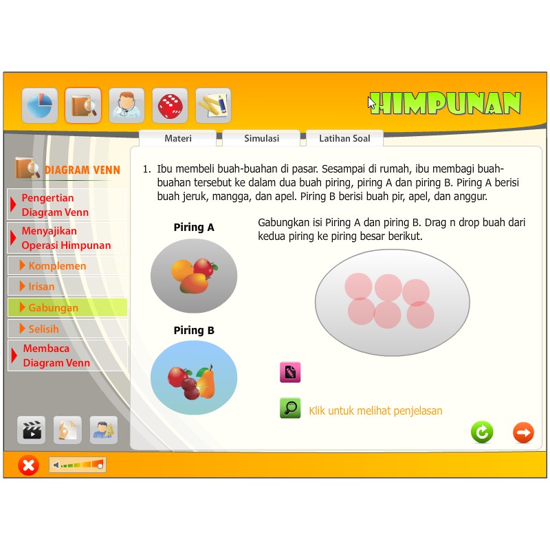 Media Pembelajaran Interaktif Matematika Himpunan Dan Diagram Venn Toko Media Shopee Indonesia