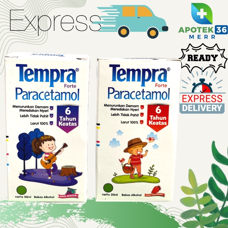 TEMPRA FORTE SIRUP SYRUP ANAK 30ML 60ML