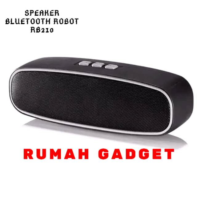 SPEAKER BLUETOOTH ROBOT RB210 SUPER BASS DENGAR MUSIK GARANSI RESMI 1TAHUN