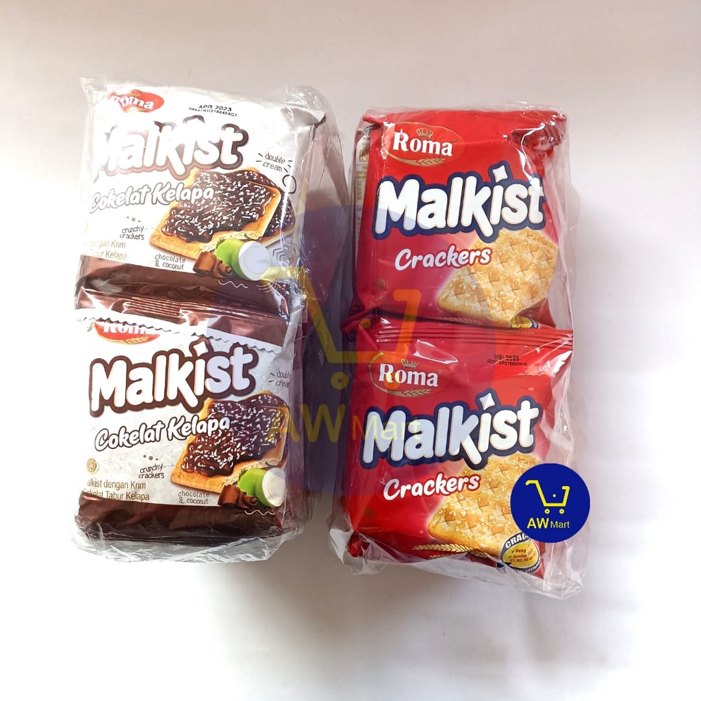 BISKUIT ROMA MALKIST RENCENG ISI 10 PCS  - ALL VARIAN
