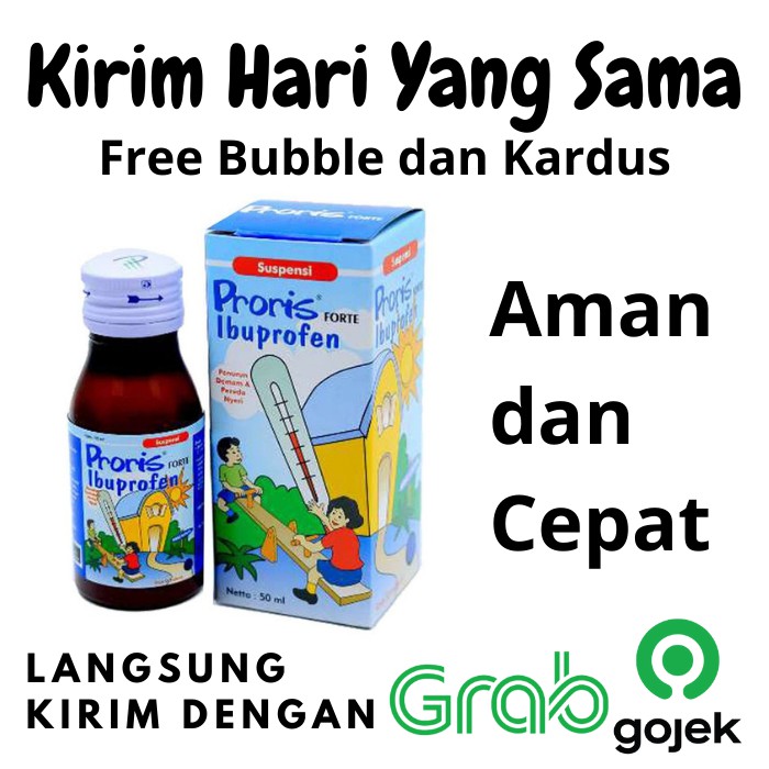 Proris Forte Obat Demam Sakit Gigi Anak