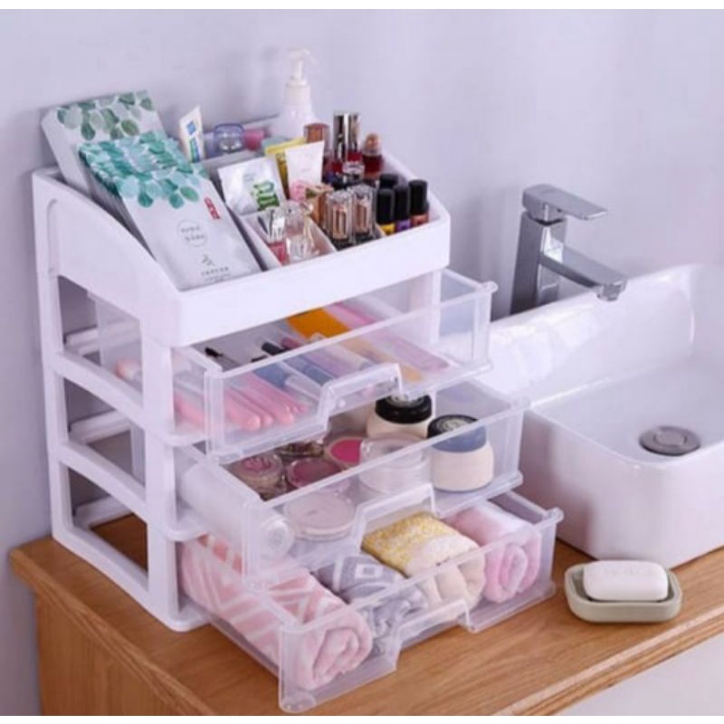 RAK KOSMETIK 3 SUSUN / RAK KOSMETIK 3 LACI