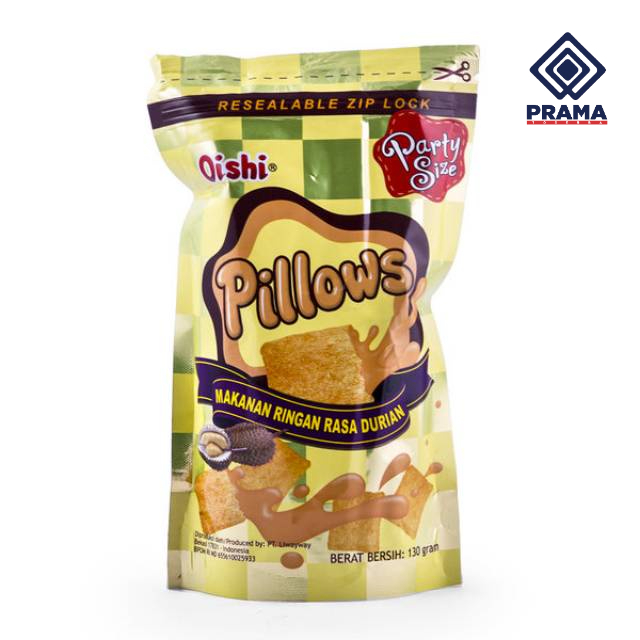 

OISHI PILLOW DURIAN 130GR