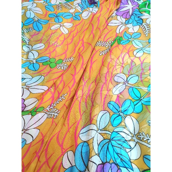 Kain Meteran - Kain - Kain SUTRA MOTIF 4 - Harga Per Setengah Meter