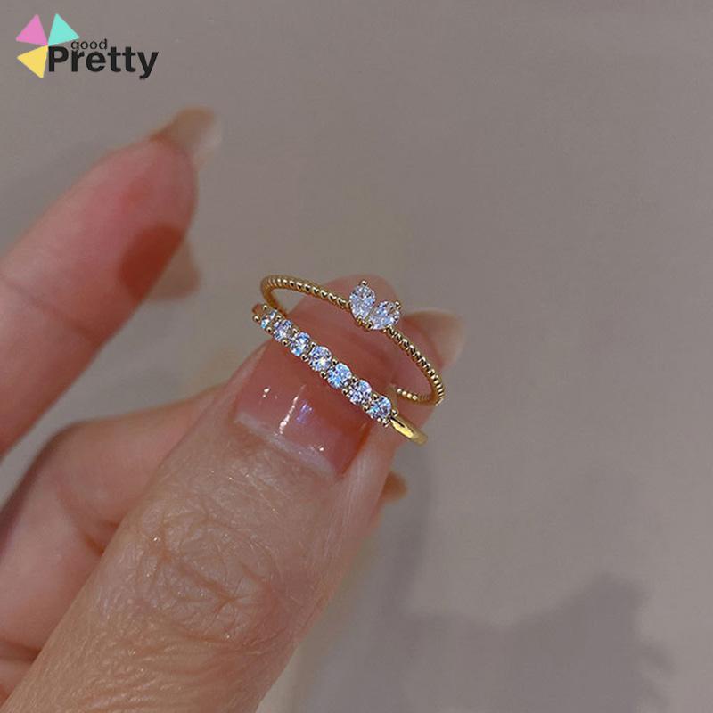 Cincin Jari Telunjuk Desain Hati Ukuran Kecil Untuk Anak Perempuan - PD