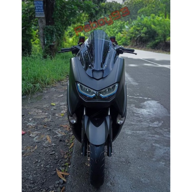 Windshield Nmax New 2020 TDR V2 Mini. Visor Nmax Baru TDR Mini V2 Sirip. TEBAL 4MILI