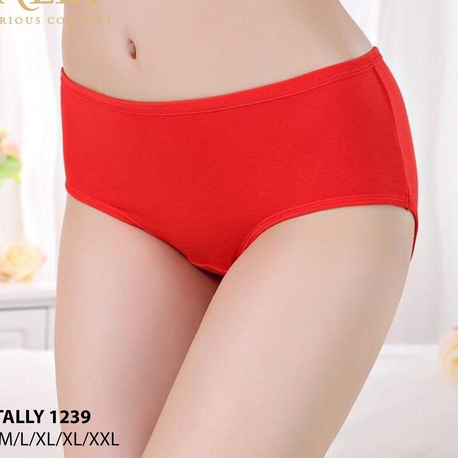 ⭐Review TALLY Celana Dalam Wanita Bahan Katun Fit to M-XXXL Lembut dan Nyaman CD 1239/1257 #alltrend
