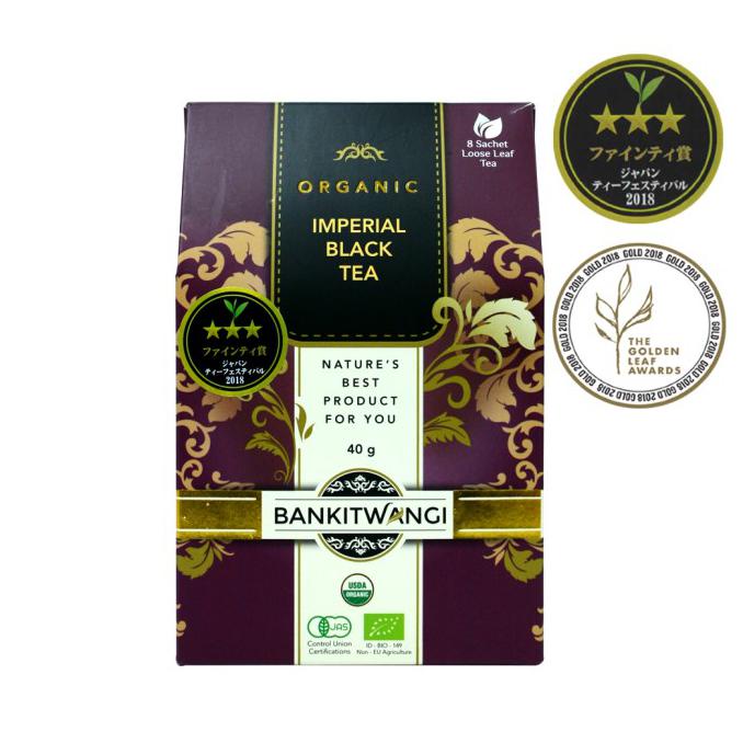 

[[BISA COD]] Bankitwangi Organic Black Tea Imperial 40gr - Teh Organik,Teh Premium BERKUALITAS Kode